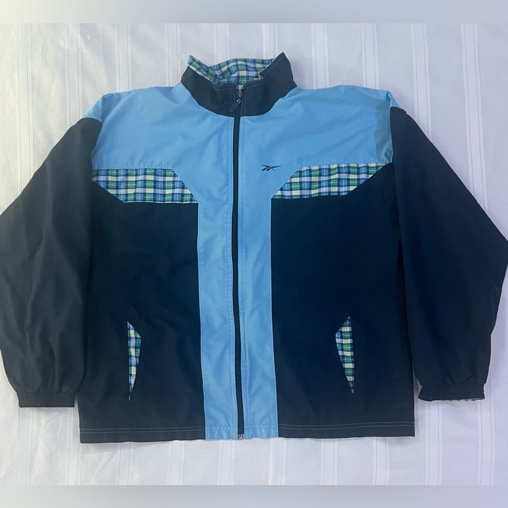 Vintage Men’s Reebok Windbreaker Jacket (Size XXL)